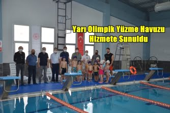 Demirci, Öğrenciler ve Gençler Artık Yüzme Öğrenecek