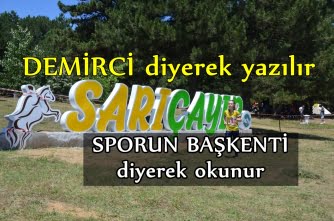 Türkiye’nin Farklı İllerinden Yüzlerce Sporcu Demirci’ye Geldi