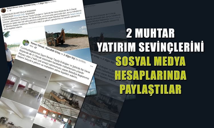 Başkan Selçuk, Yatırımlarını Sürdürüyor