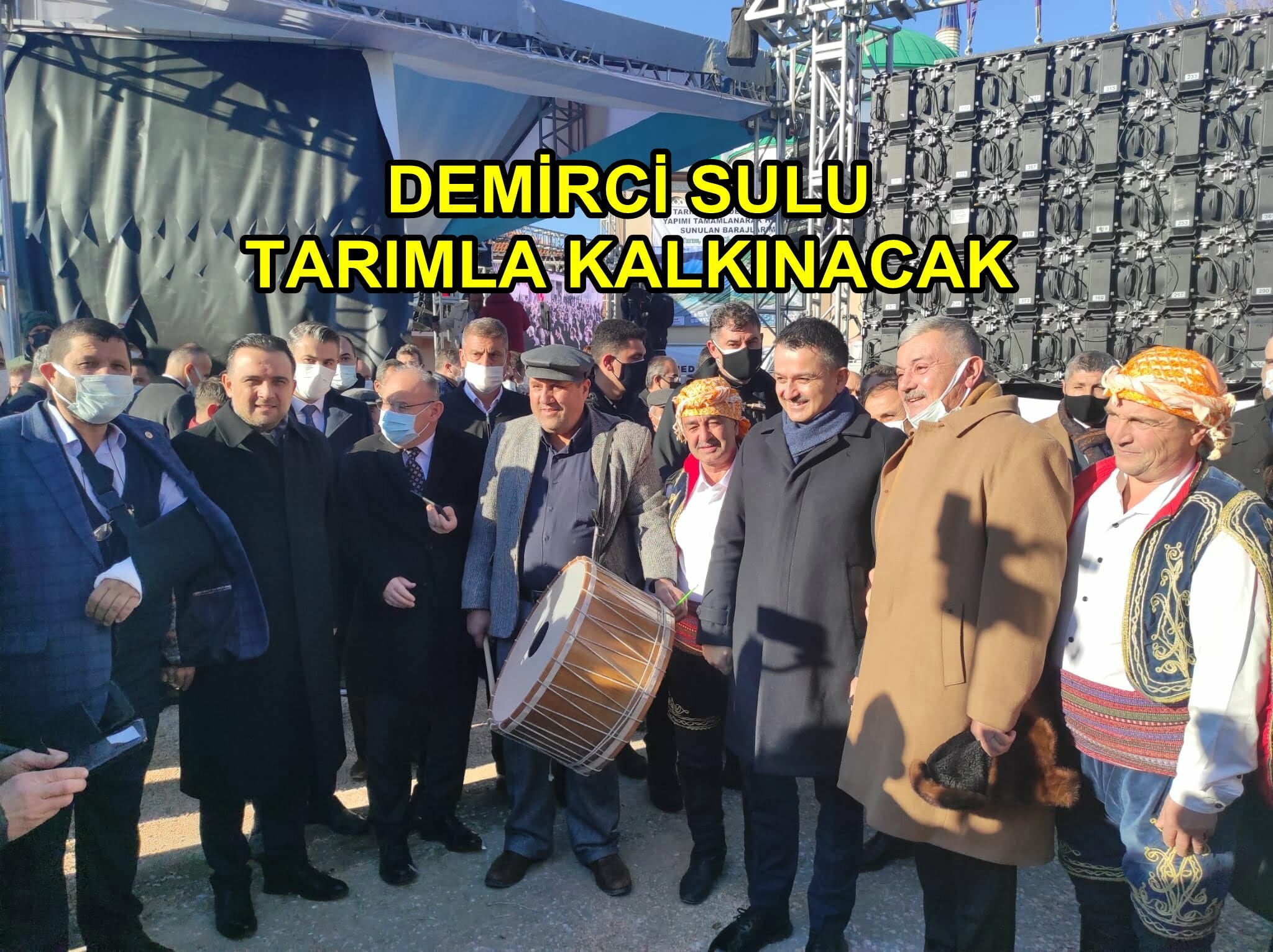 Demirci’de Güveli ve Kuzuköy Barajları Hizmete Açıldı