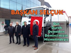 Demirci Belediyesi Araç Filosunu Güçlendiriyor