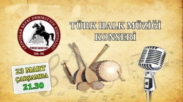 100. Yılda Muhteşem Halk Konseri Sizi Bekliyor