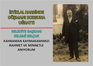 Kahraman Kaymakam Akıncı’nın Vefatının 72. Yılı