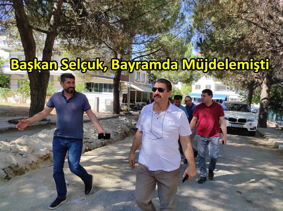 Beklenen Yatırım İlçe Merkezinde de Başladı