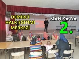 Demirci’de Aile Okulu Projesi Başladı