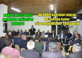 AK Parti MKYK Üyesi Murat Baybatur’dan Demirci Ziyareti