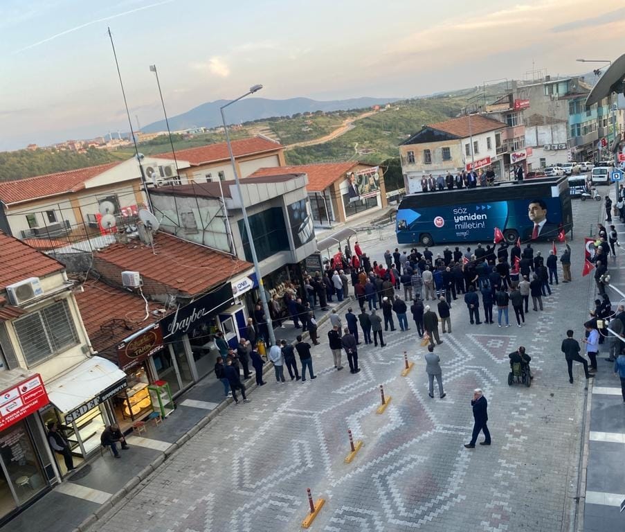 Demokrat Parti Genel Başkanı Uysal Demirci’de Miting Yaptı