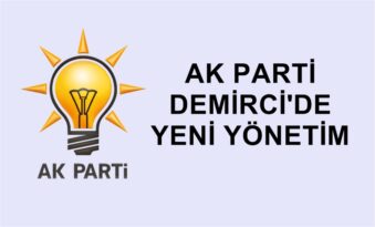 AK PARTİ Demirci Yeni Yönetim Kurulu Açıklandı