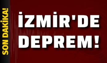 İzmir’de 4.5 Büyüklüğünde Deprem Meydana Geldi