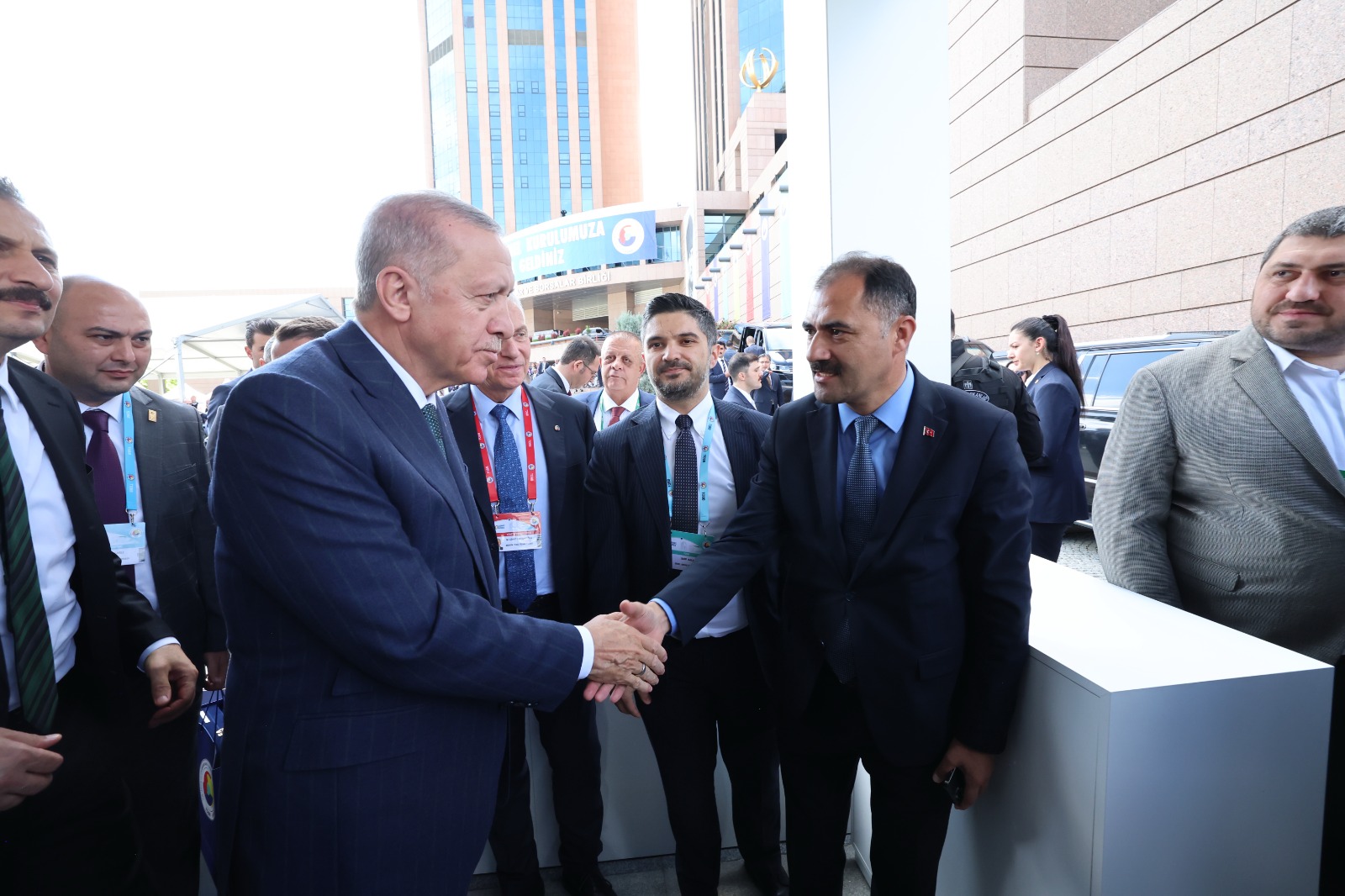 Demirci Belediye Başkanı Erkan Kara, Cumhurbaşkanı Recep Tayyip Erdoğan İle Görüştü