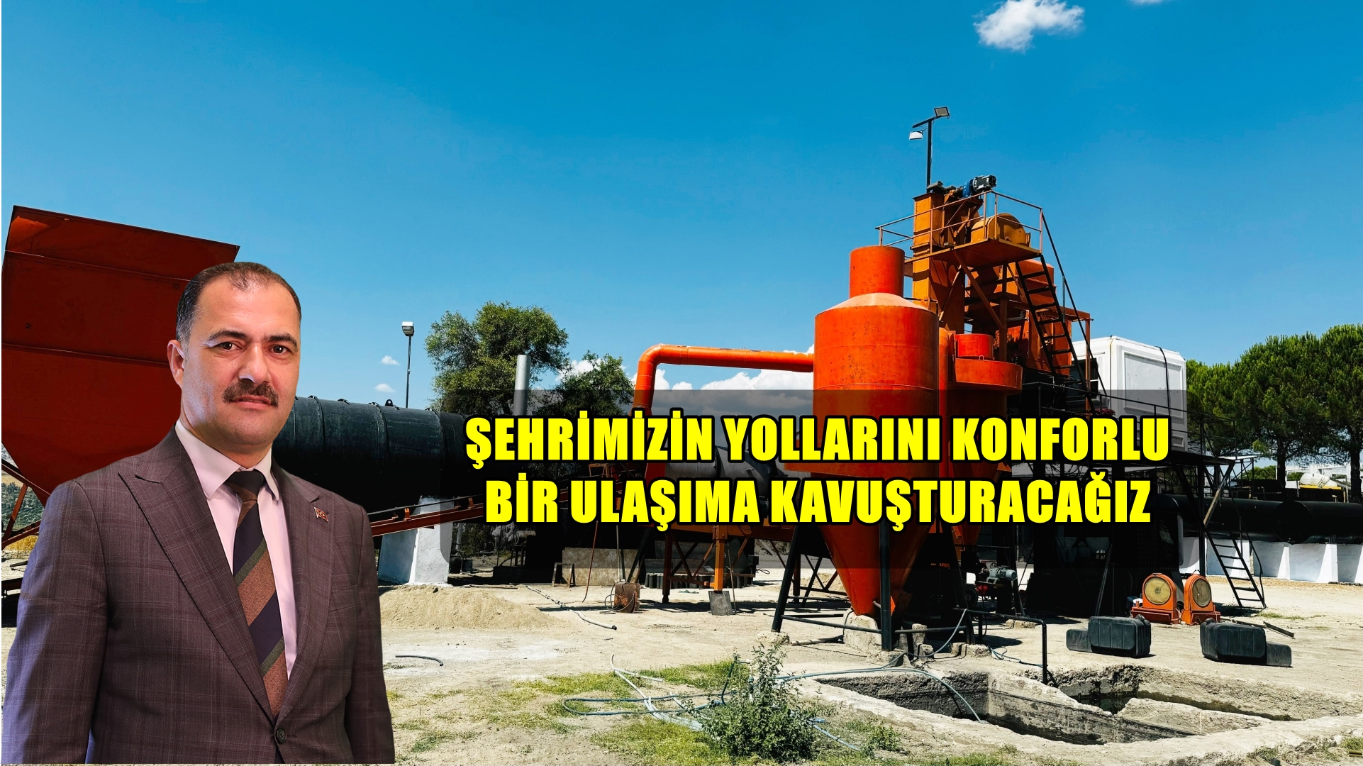 Başkan Kara, Atıl Vaziyetteki Asfalt Plentini Ayağa Kaldırdı