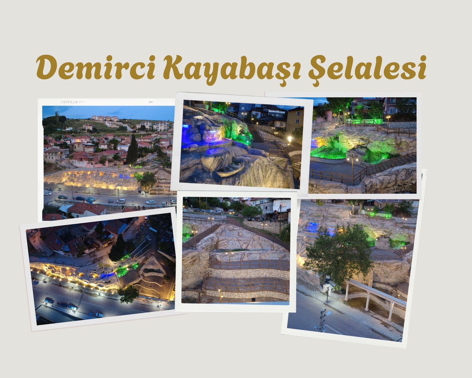Demirci’deki Atıl Alan Şelale ve Yaşam Alanına Dönüştürüldü.